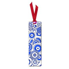 Trippy Blue Swirls Small Bookmark by StuffOrSomething