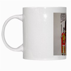 Big Foot & Romans White Coffee Mug by creationtruth