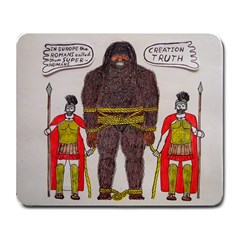 Big Foot & Romans Large Mouse Pad (rectangle) by creationtruth