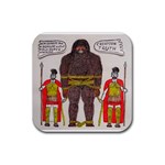 Big Foot & Romans Drink Coaster (Square) Front