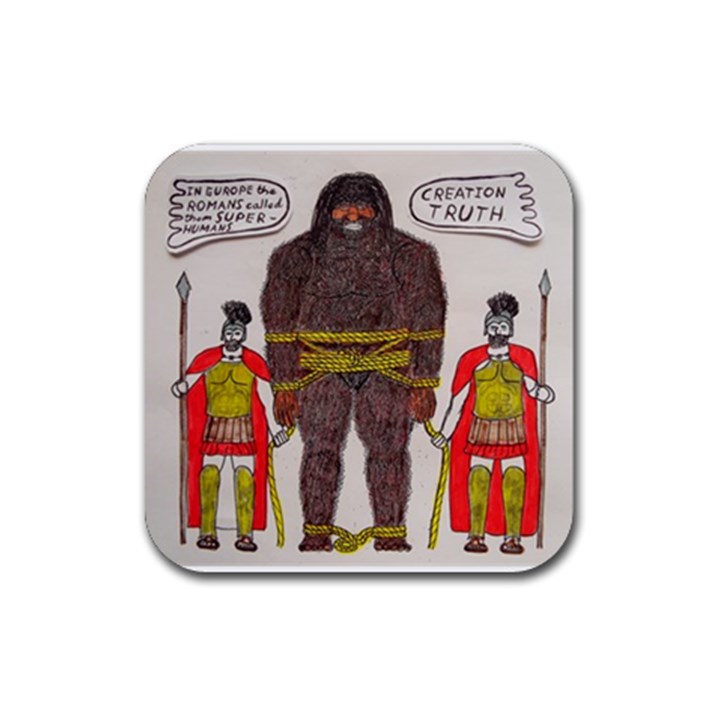 Big Foot & Romans Drink Coaster (Square)