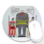 Big Foot 2 Romans 8  Mouse Pad (Round) Front