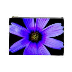 Purple Bloom Cosmetic Bag (large) by BeachBum