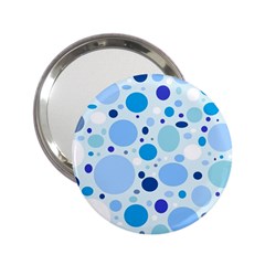 Bubbly Blues Handbag Mirror (2 25 )