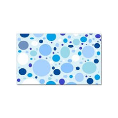 Bubbly Blues Sticker (rectangle) by StuffOrSomething