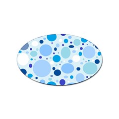 Bubbly Blues Sticker 100 Pack (oval) by StuffOrSomething