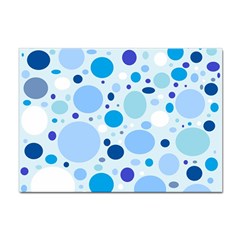 Bubbly Blues A4 Sticker 10 Pack by StuffOrSomething