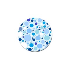 Bubbly Blues Golf Ball Marker 4 Pack by StuffOrSomething