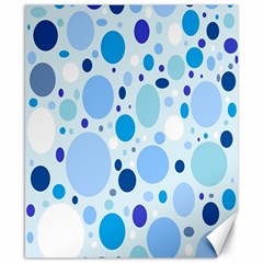 Bubbly Blues Canvas 8  X 10  (unframed) by StuffOrSomething