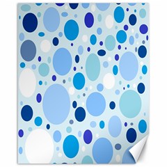 Bubbly Blues Canvas 16  X 20  (unframed) by StuffOrSomething