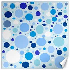 Bubbly Blues Canvas 20  X 20  (unframed) by StuffOrSomething