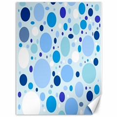 Bubbly Blues Canvas 36  X 48  (unframed) by StuffOrSomething