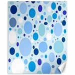 Bubbly Blues Canvas 11  x 14  (Unframed) 10.95 x13.48  Canvas - 1