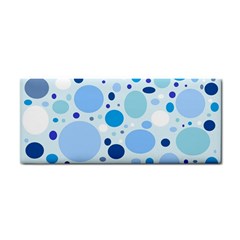 Bubbly Blues Hand Towel by StuffOrSomething