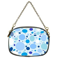 Bubbly Blues Chain Purse (one Side) by StuffOrSomething