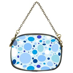 Bubbly Blues Chain Purse (two Sided)  by StuffOrSomething