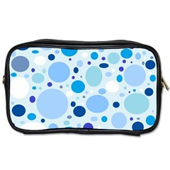 Bubbly Blues Travel Toiletry Bag (one Side) by StuffOrSomething