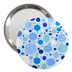 Bubbly Blues 3  Handbag Mirror by StuffOrSomething