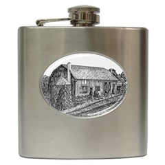 Sugarcreek ` Ave Hurley - Artrave -  Hip Flask by ArtRave2