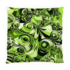 Retro Green Abstract Cushion Case (single Sided)  by StuffOrSomething