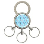 Sailing The Bay 3-Ring Key Chain Front