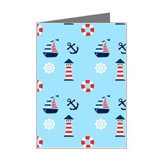 Sailing The Bay Mini Greeting Card by StuffOrSomething