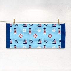 Sailing The Bay Hand Towel by StuffOrSomething