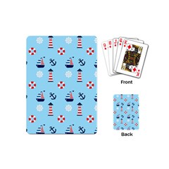 Sailing The Bay Playing Cards (mini) by StuffOrSomething