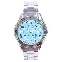 Sailing The Bay Stainless Steel Watch by StuffOrSomething