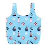 Sailing The Bay Reusable Bag (L) Front