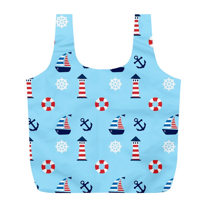 Sailing The Bay Reusable Bag (L)