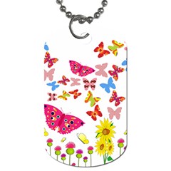 Butterfly Beauty Dog Tag (one Sided) by StuffOrSomething