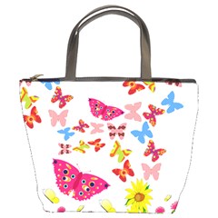 Butterfly Beauty Bucket Handbag by StuffOrSomething