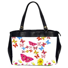 Butterfly Beauty Oversize Office Handbag (two Sides) by StuffOrSomething