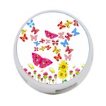 Butterfly Beauty 4-Port USB Hub (One Side) Front