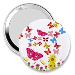 Butterfly Beauty 3  Handbag Mirror Front