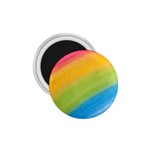 Acrylic Rainbow 1.75  Button Magnet Front