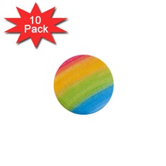 Acrylic Rainbow 1  Mini Button (10 Pack) by StuffOrSomething