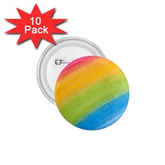 Acrylic Rainbow 1 75  Button (10 Pack) by StuffOrSomething