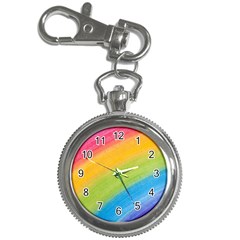 Acrylic Rainbow Key Chain Watch by StuffOrSomething