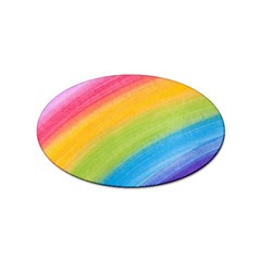 Acrylic Rainbow Sticker 100 Pack (oval)