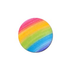 Acrylic Rainbow Golf Ball Marker by StuffOrSomething