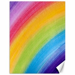 Acrylic Rainbow Canvas 12  X 16  (unframed) by StuffOrSomething