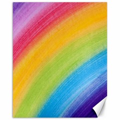 Acrylic Rainbow Canvas 16  X 20  (unframed) by StuffOrSomething