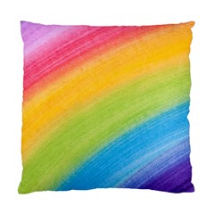 Acrylic Rainbow Cushion Case (single Sided)  by StuffOrSomething