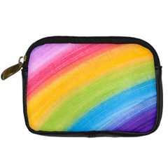 Acrylic Rainbow Digital Camera Leather Case by StuffOrSomething