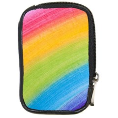 Acrylic Rainbow Compact Camera Leather Case by StuffOrSomething