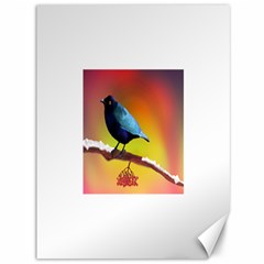 The Blue Bird Canvas 36  X 48 