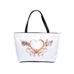 Love Music Classic Shoulder Handbag by NoemiDesign