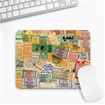 Retro Concert Tickets Small Mouse Pad (Rectangle) Front